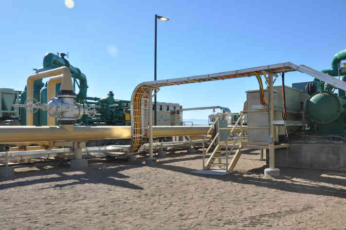 Geothermal plant Animas Valley