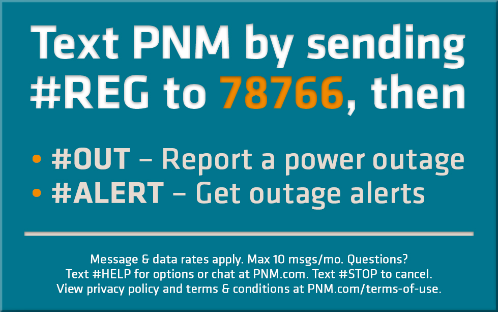 Report an Outage, Power Outages