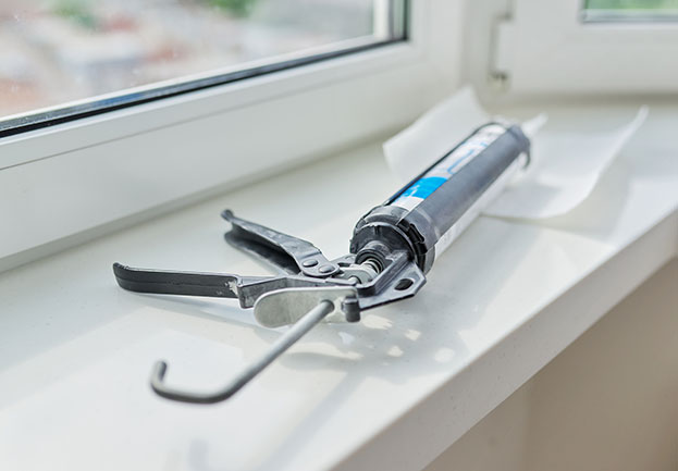 Weatherization Caulking